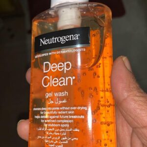 Neutrogena Deep Clean Facial Cleanser Gel Wash 200ml