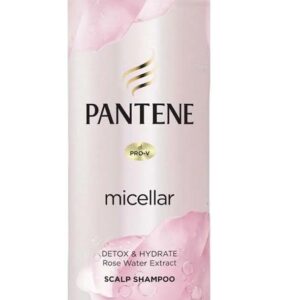 530 ml Pan tene micellar Detox & Hydrate Rose Water Extract Scalp Shampoo International Thailand product used for male/ female ( made in Thailand )